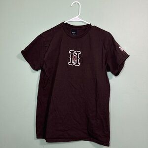 HUF X THRASHER Sunnyvale Brown T-Shirt
